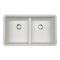 Msi White Double Bowl 33in X 19in Quartz Undermount Kitchen Sink ZOR-QTZ-DBSNK-0102 - alternate 9